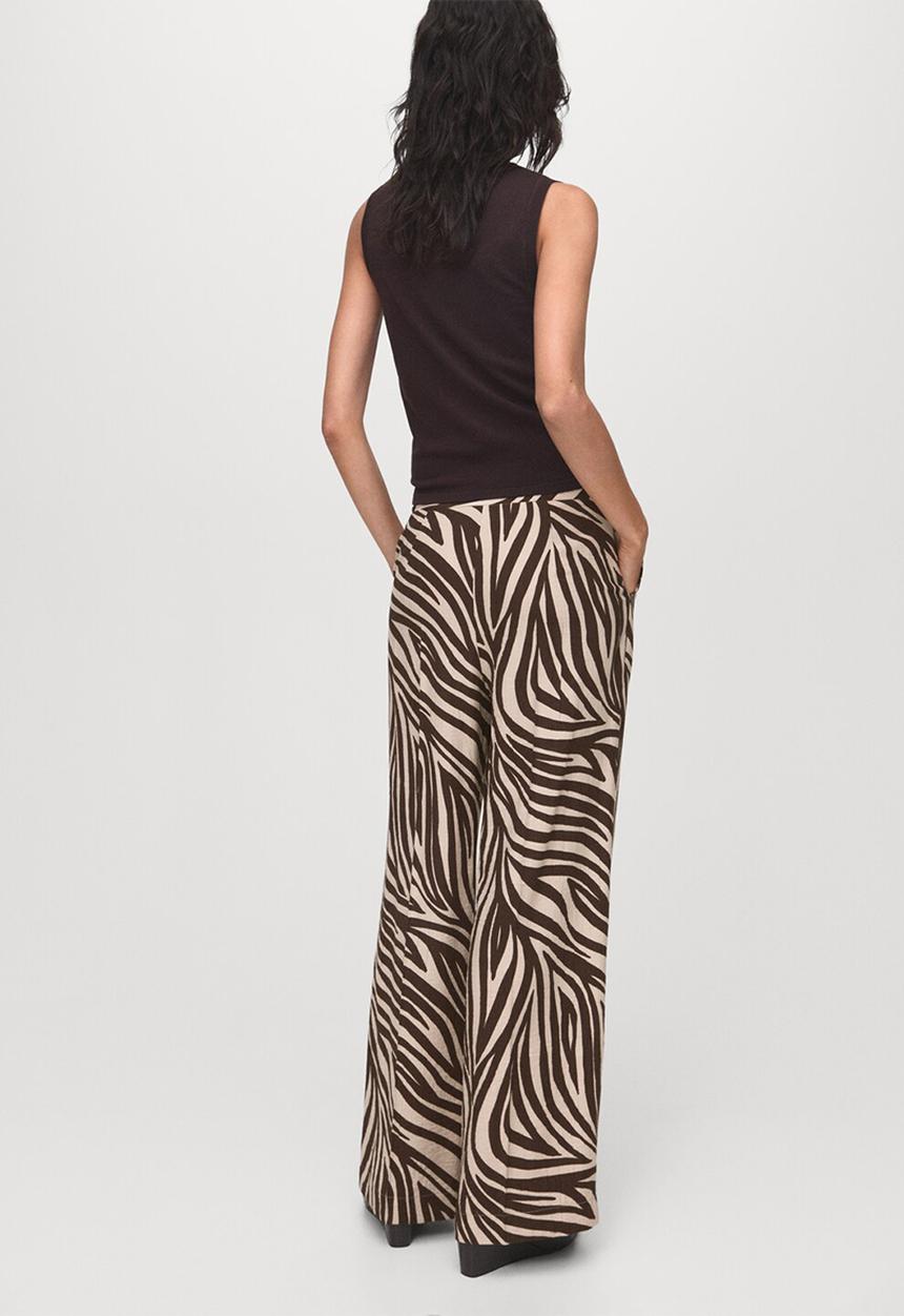 MANGO - Trousers nikita -  black