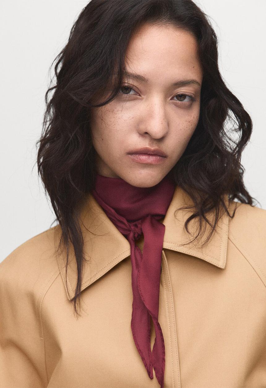MANGO - Parka Tropic - Light Beige