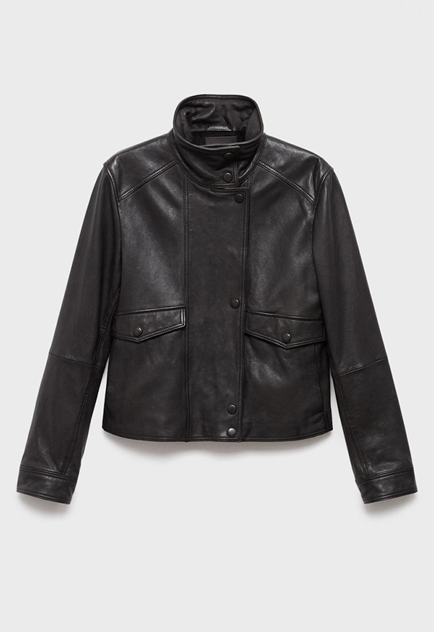 MANGO - Chaqueta comme - brown
