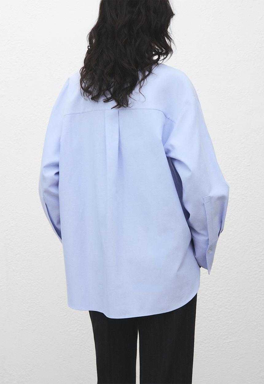 MANGO - Camisa juany - mid-blue