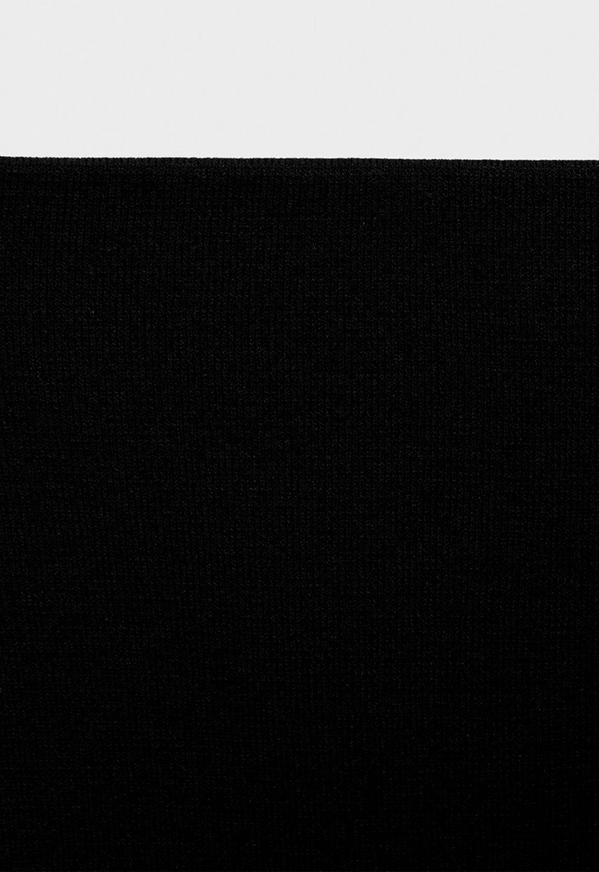 MANGO - Skirt zonard -  black