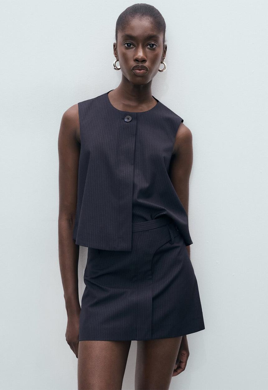 MANGO - Skirt cruz-h -  midnight navy
