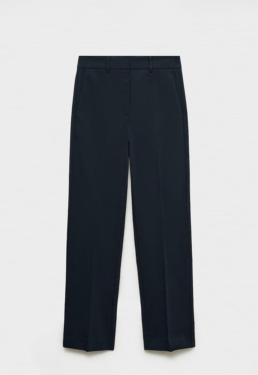 MANGO - Trousers newcola - midnight navy
