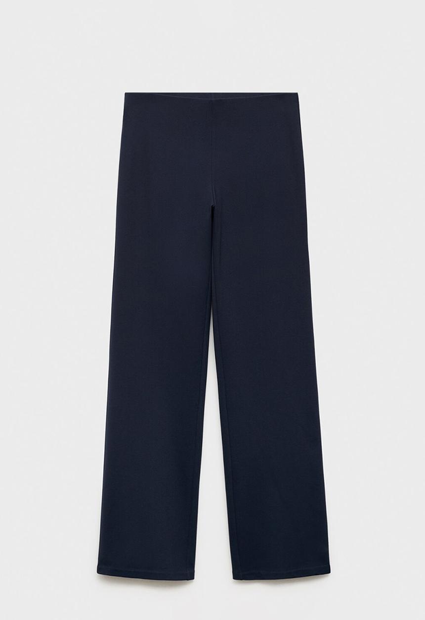MANGO - Trousers brin -  midnight navy