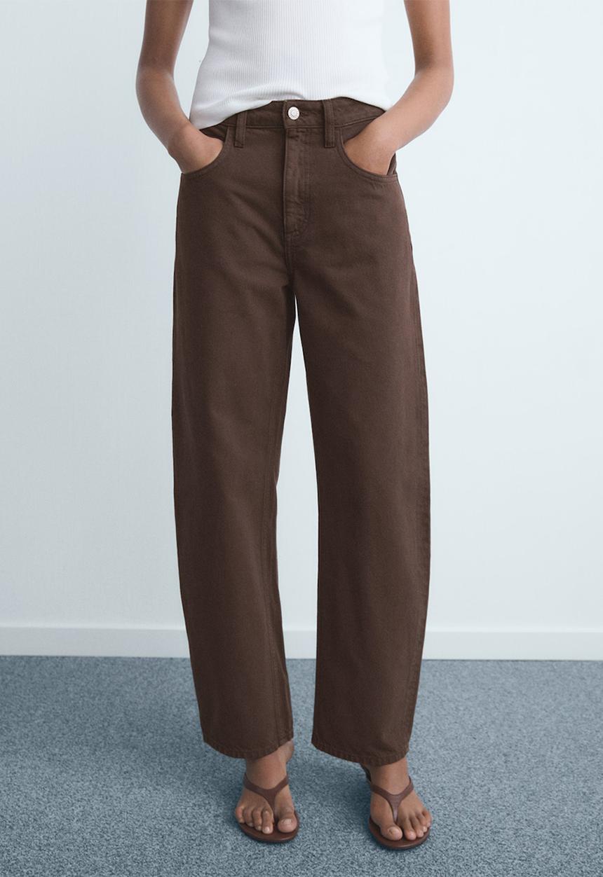 MANGO - Jeans Bet - Dark Brown