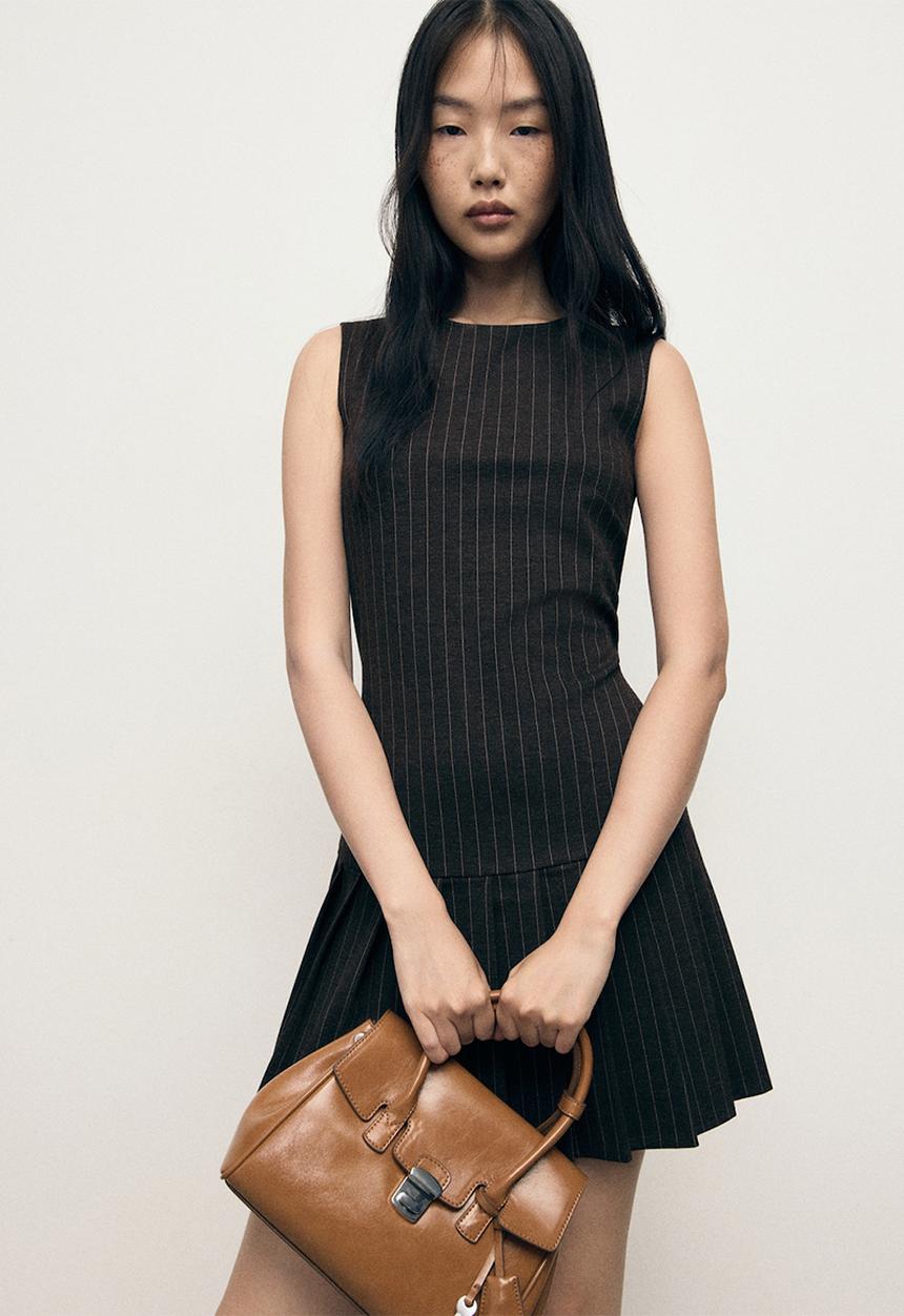 MANGO - Dress jolie -  gray