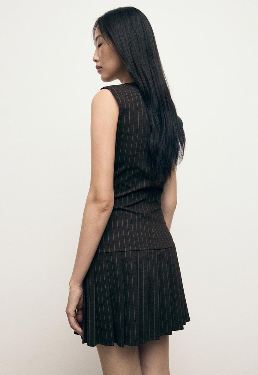 MANGO - Dress jolie -  gray
