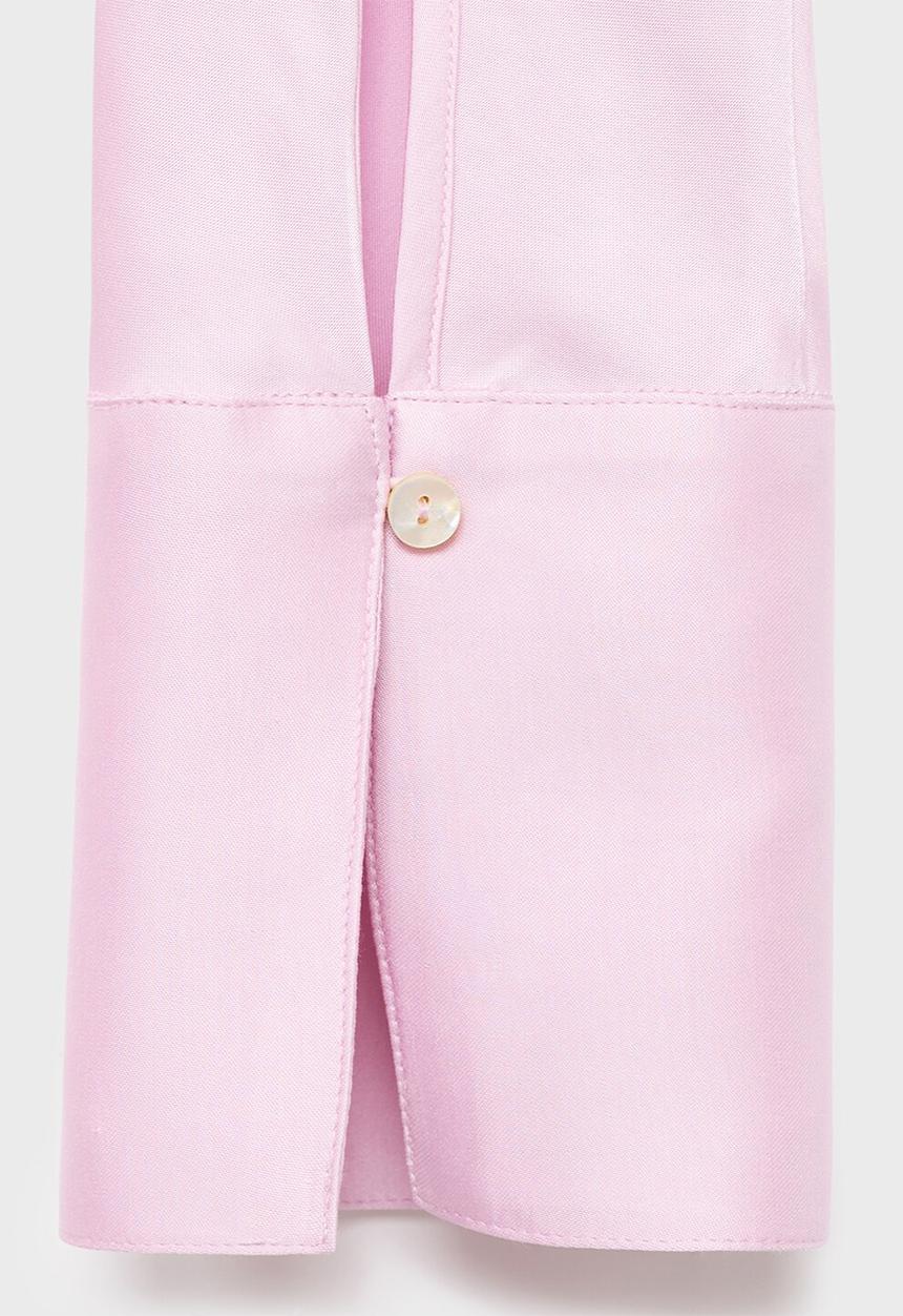 MANGO - Blouse galban -  light pastel pink
