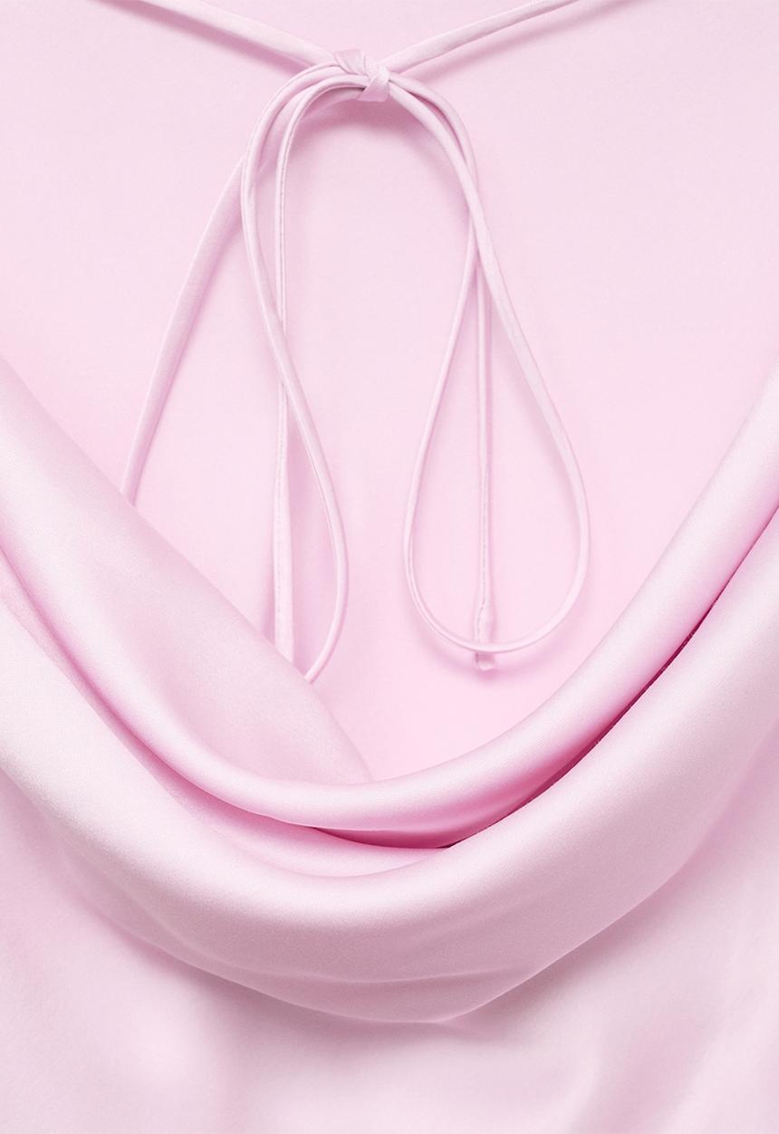 MANGO - Blouse galban -  light pastel pink
