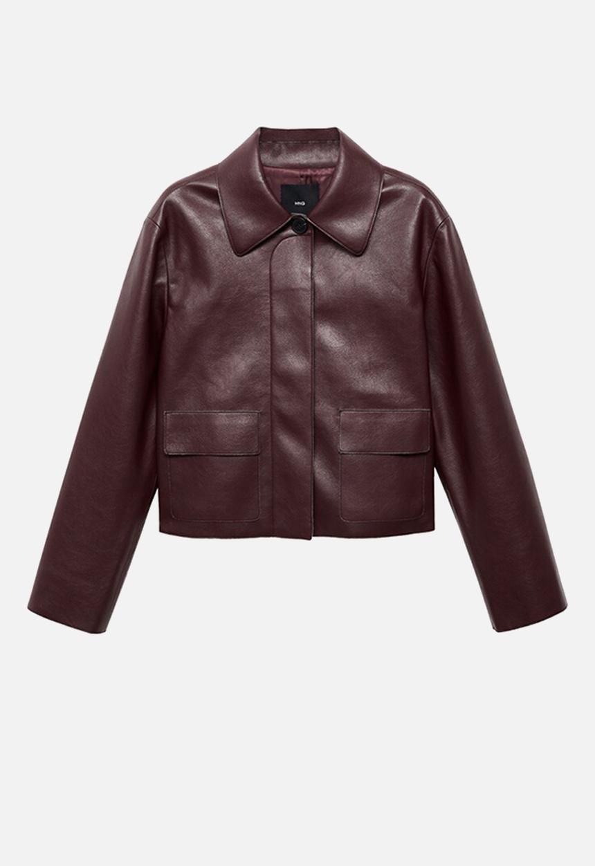 MANGO - Falda candy - dark red