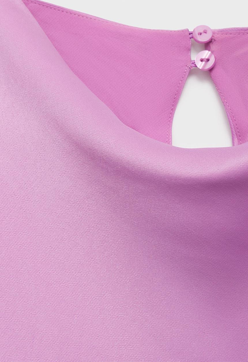 MANGO - Dress noelis -  purple