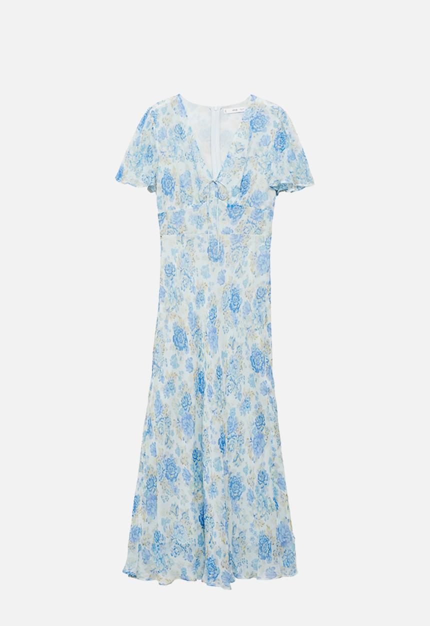 MANGO - Vestido ronaldi - medium blue