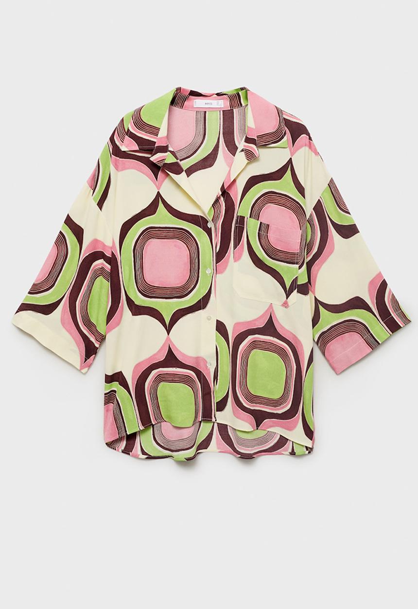 MANGO - Blouse emilia -   light beige