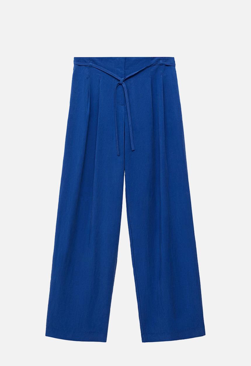 MANGO - Pantalon bonnie - medium blue
