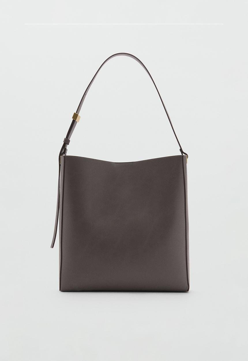 MANGO - Protea shoulder bag - grey