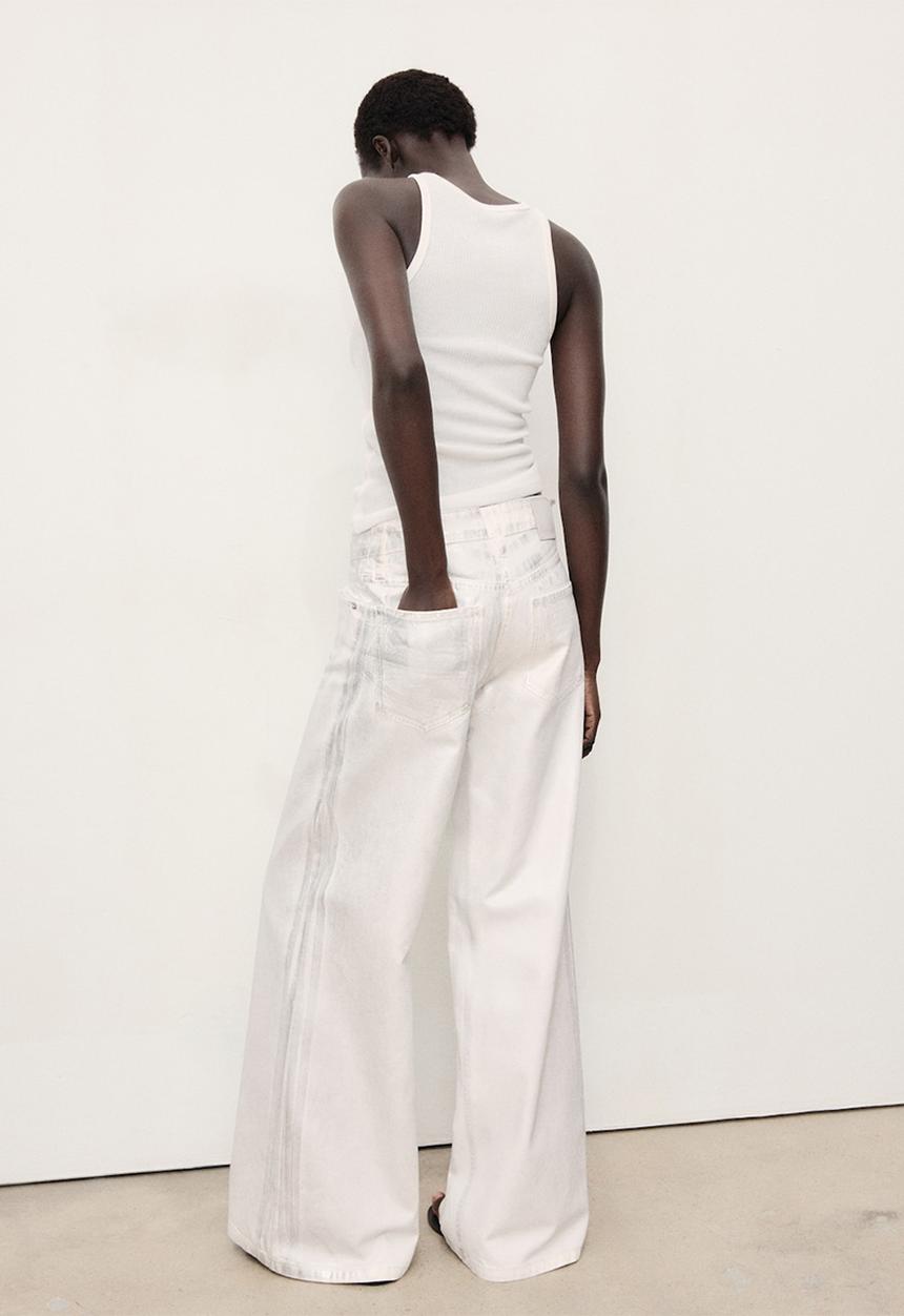 MANGO - Jeans Blake - Silver