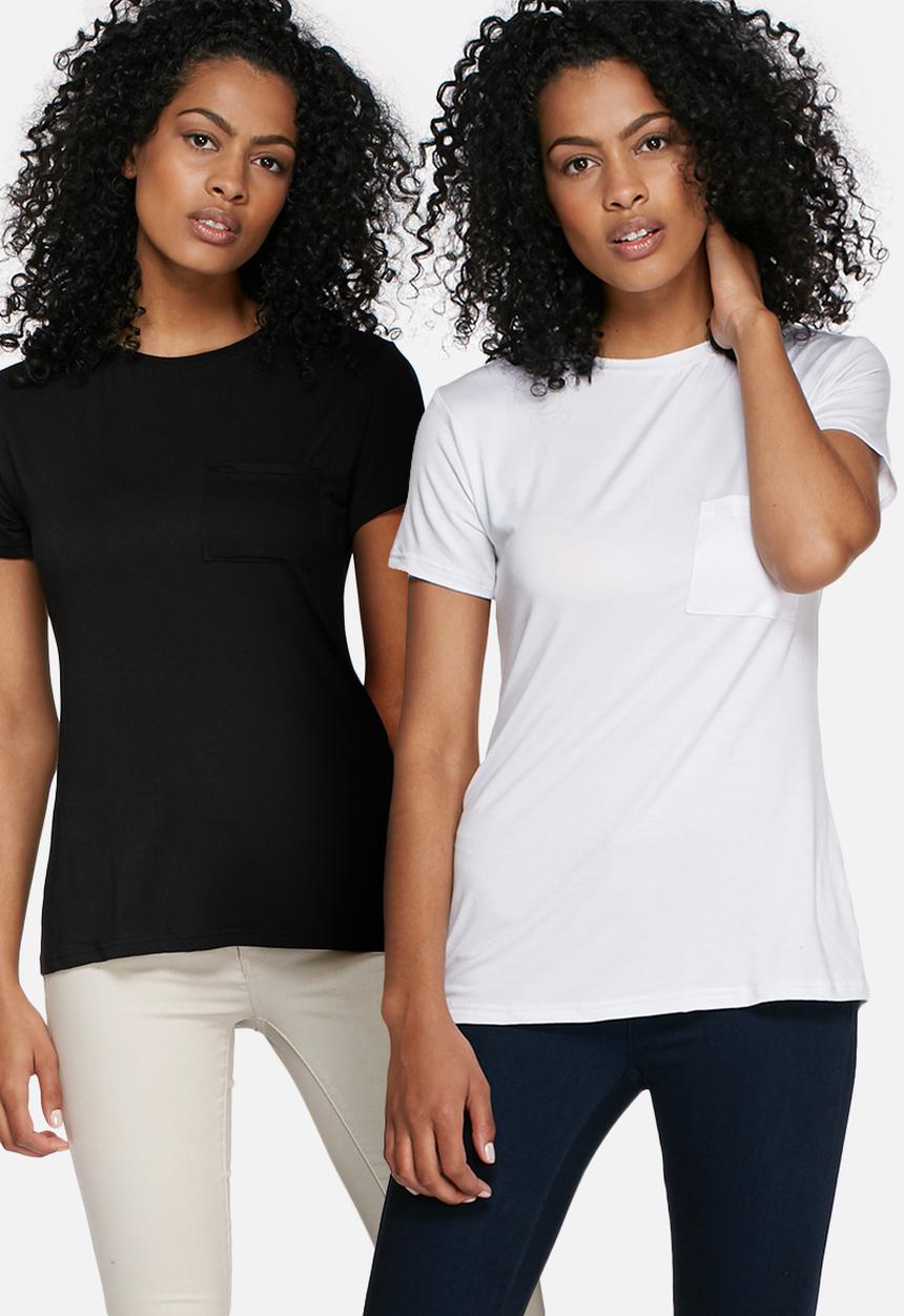 dailyfriday - Front pocket tee - 2 pack