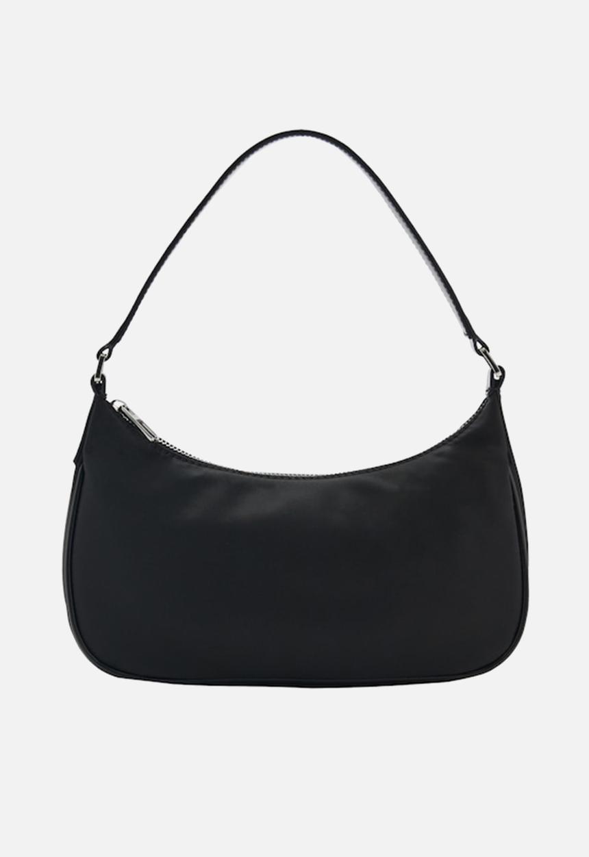 MANGO - Bolso M Poma Shoulder Bag- Black