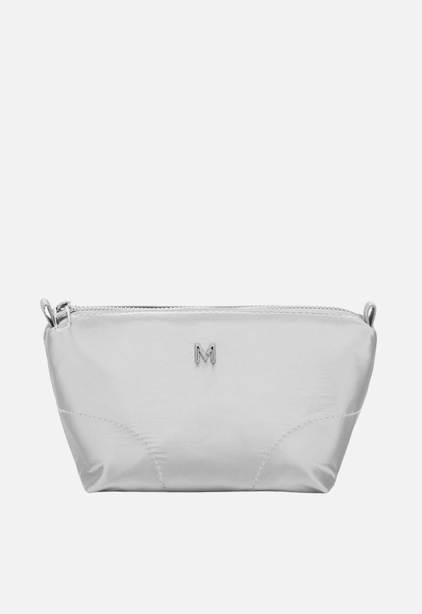 MANGO - Neceser G Melon Cosmetic Bag - Silver
