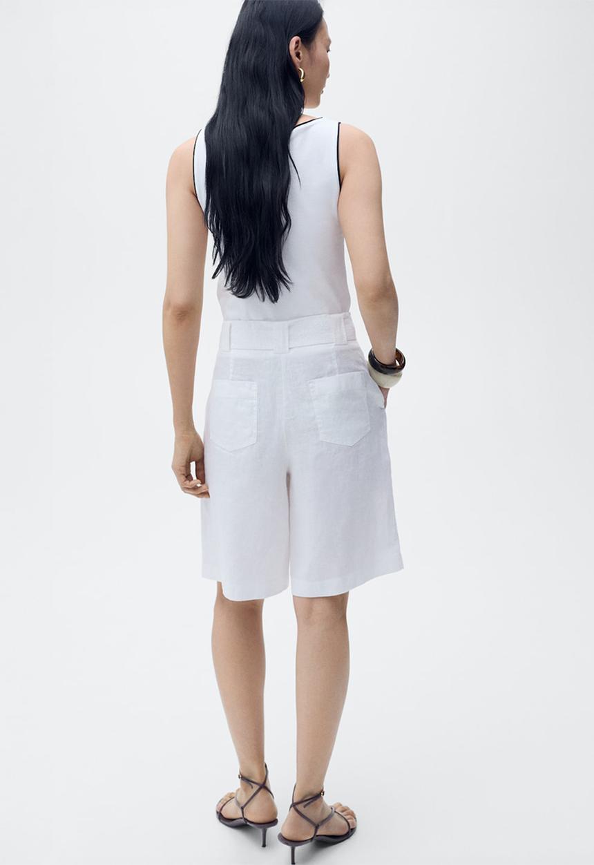MANGO - Top conti - white