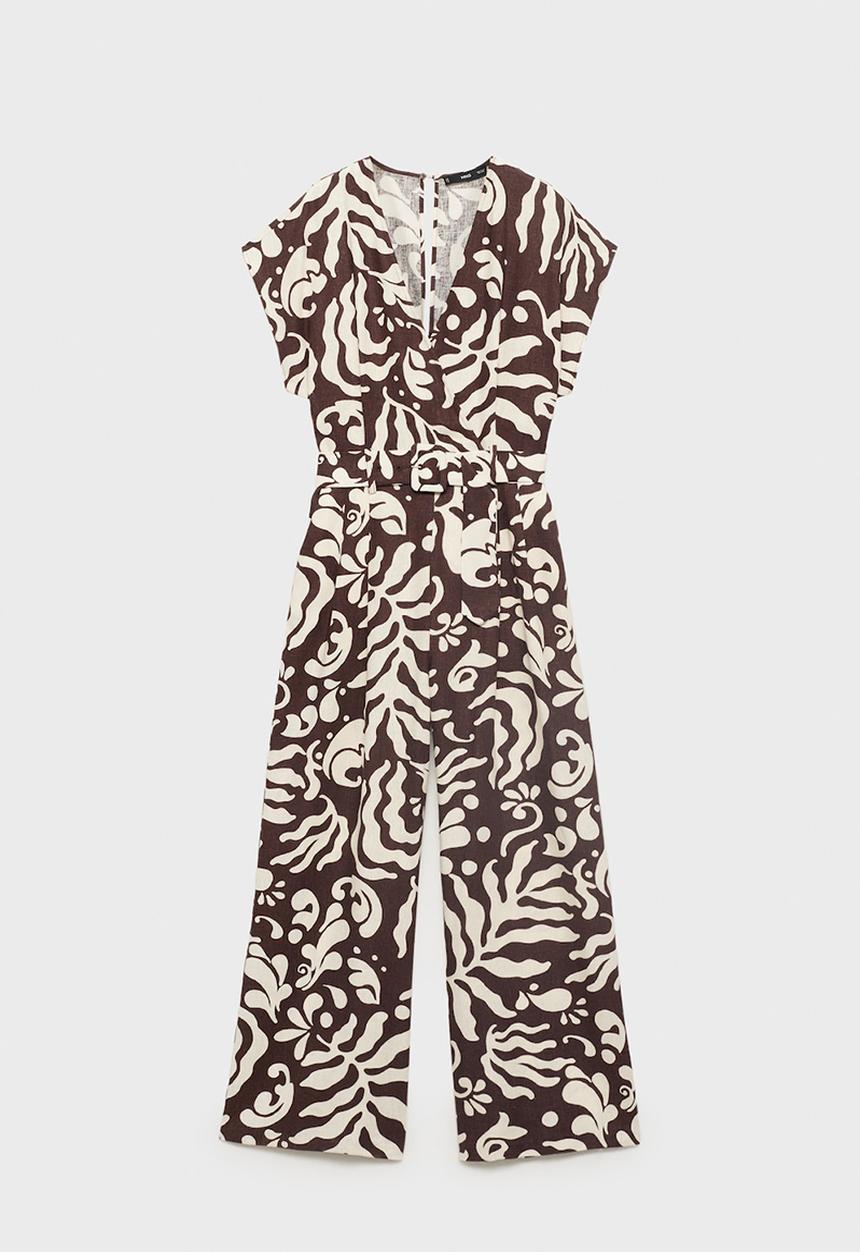 MANGO - Jumpsuit merc i -  brown