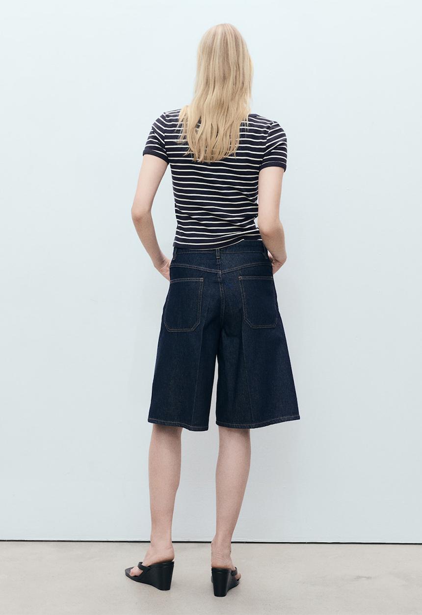 MANGO - T-shirt olim - midnight navy
