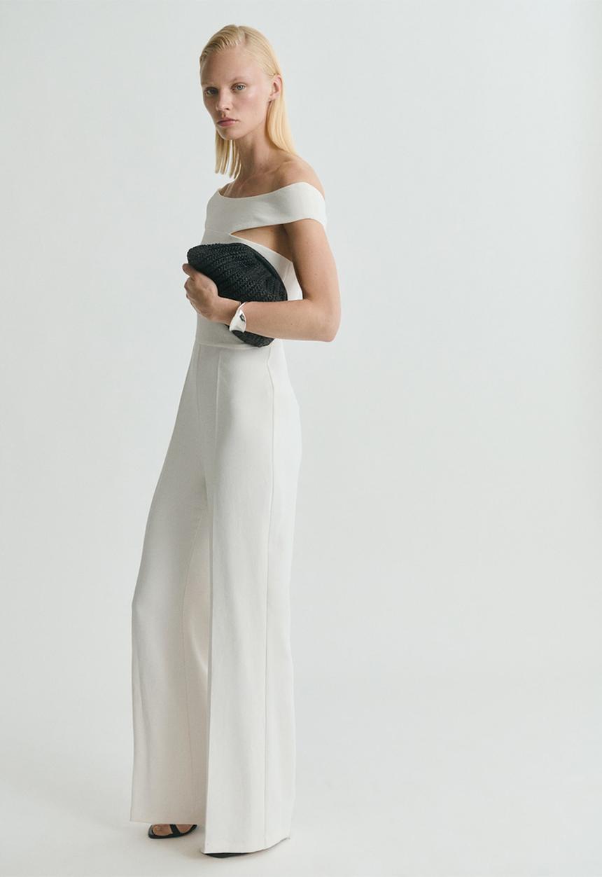 MANGO - Jumpsuit Mono Yep - natural