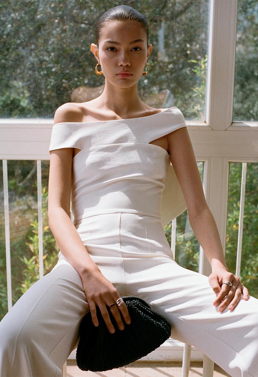MANGO - Jumpsuit Mono Yep - natural