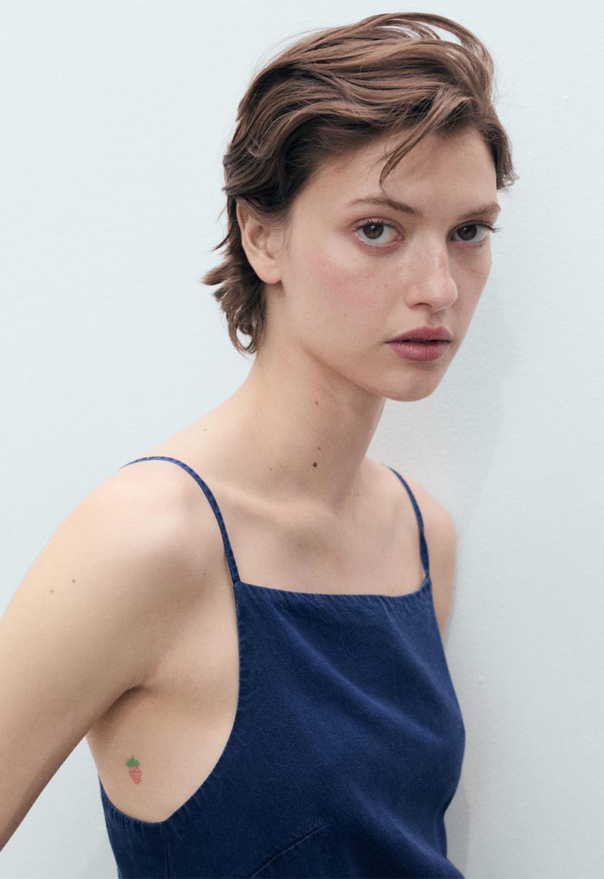 MANGO - Jumpsuit creta - denim blue