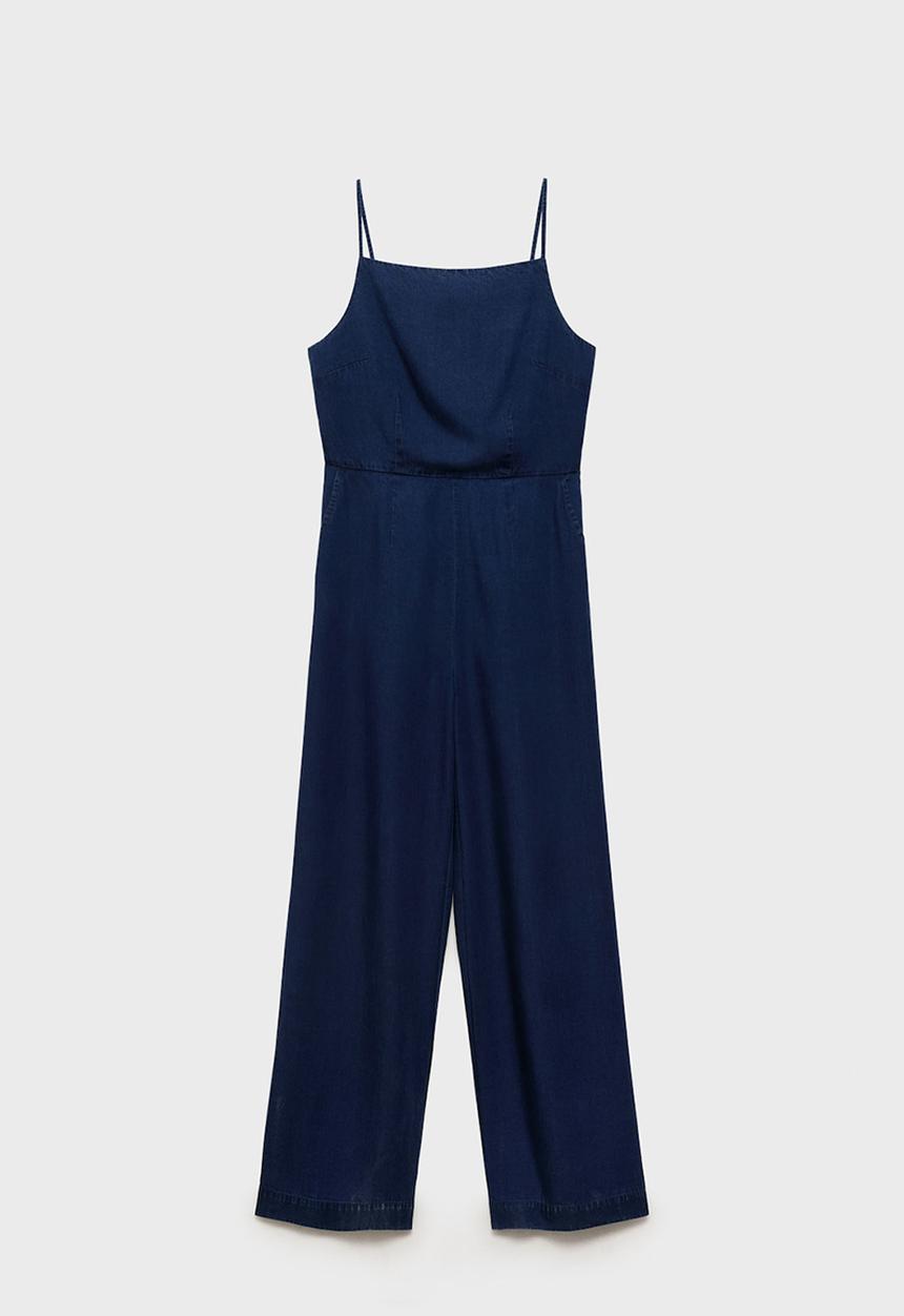 MANGO - Jumpsuit creta - denim blue