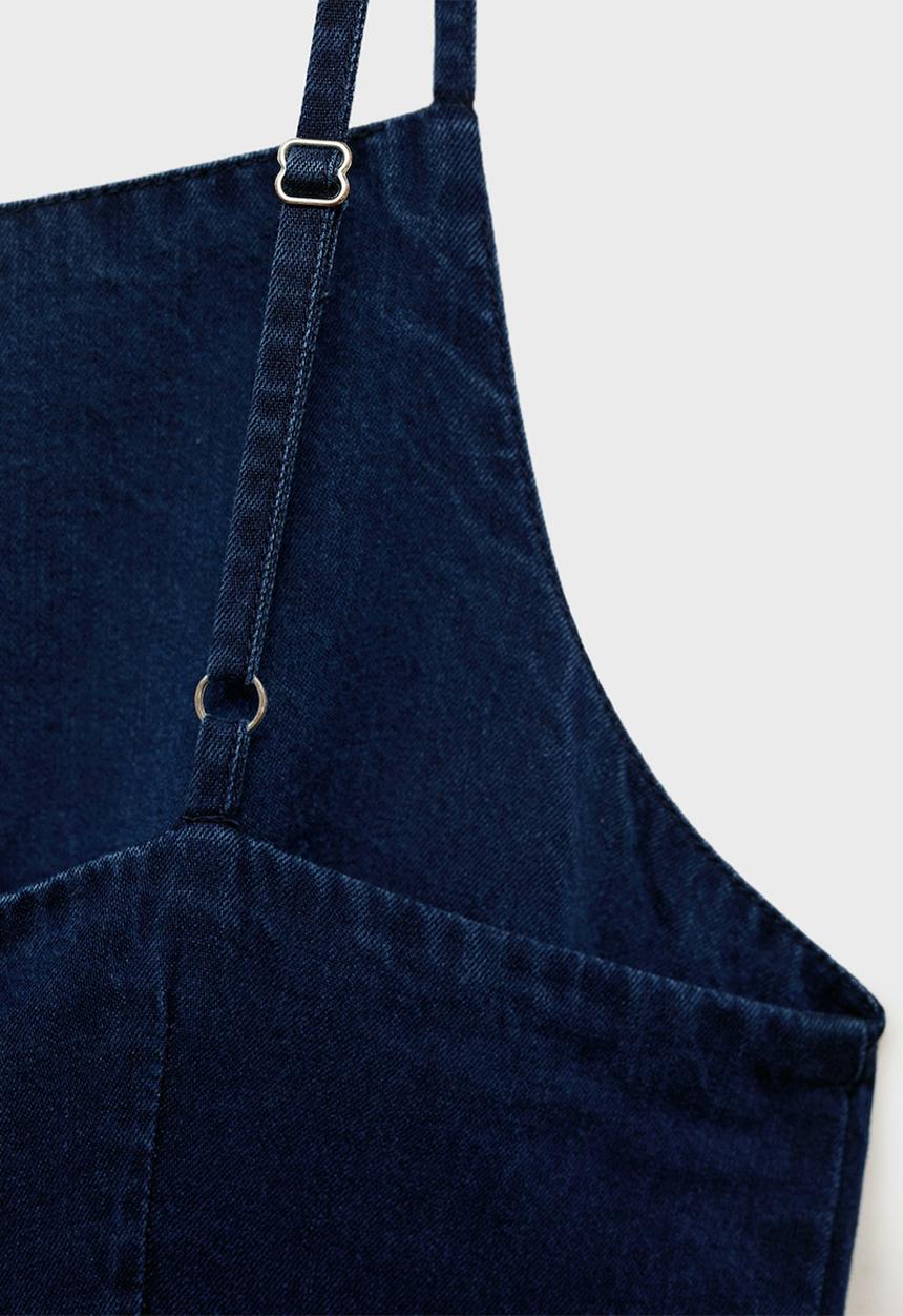 MANGO - Jumpsuit creta - denim blue