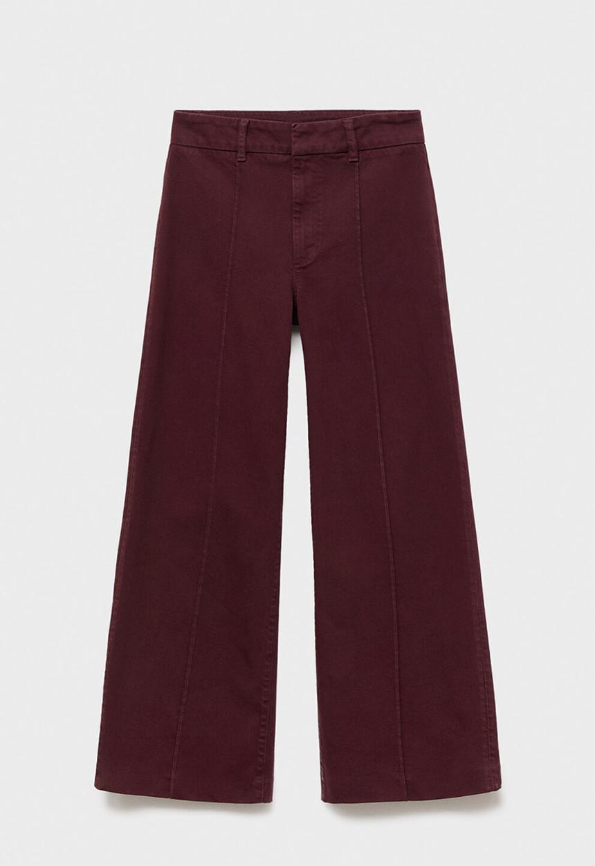 MANGO - Jeans paloma - dark red