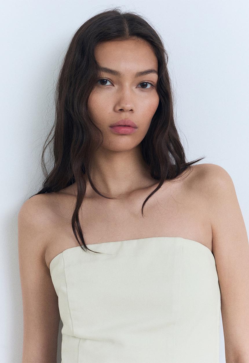 MANGO - Top mila - light/ pastel green