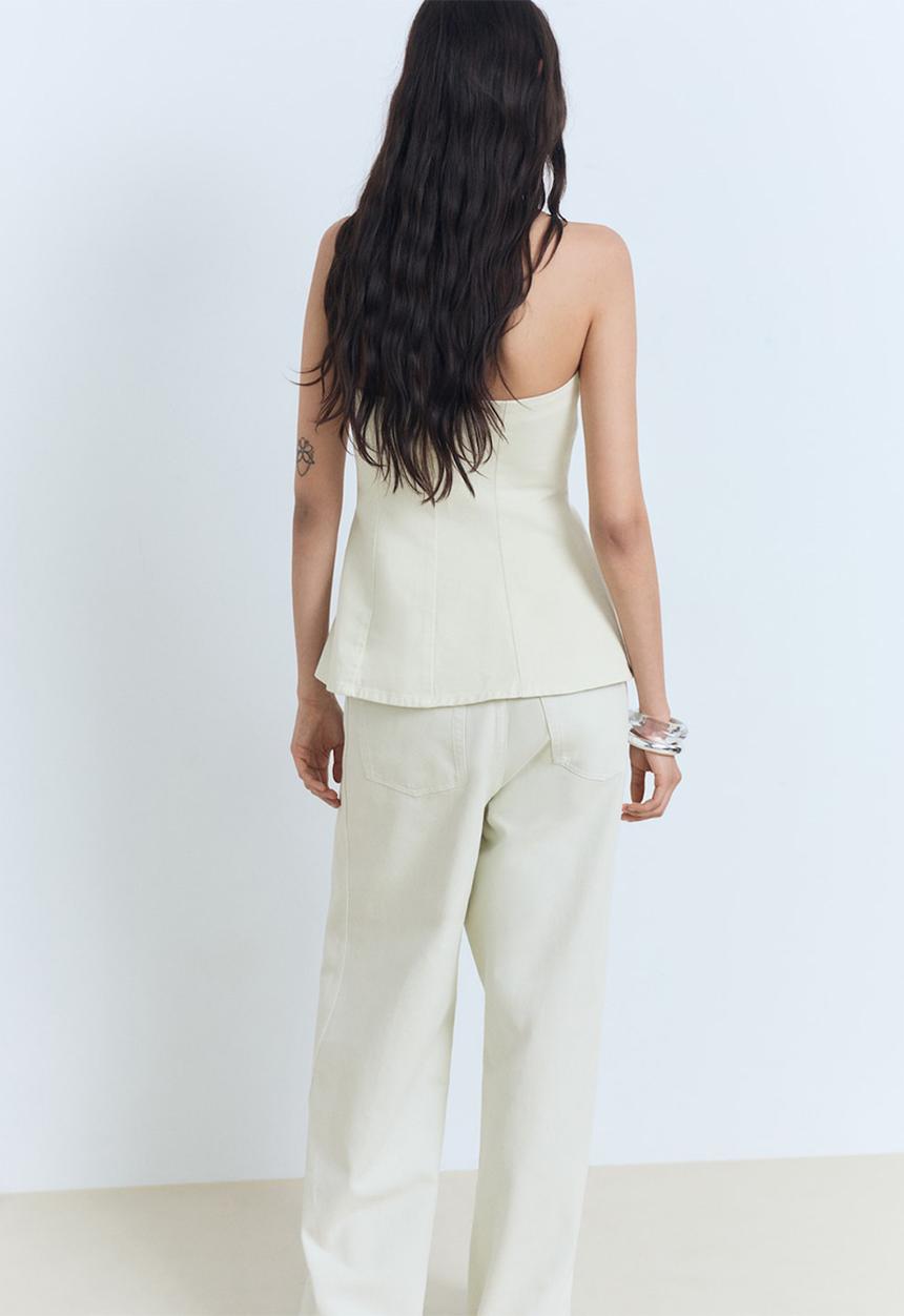 MANGO - Top mila - light/ pastel green