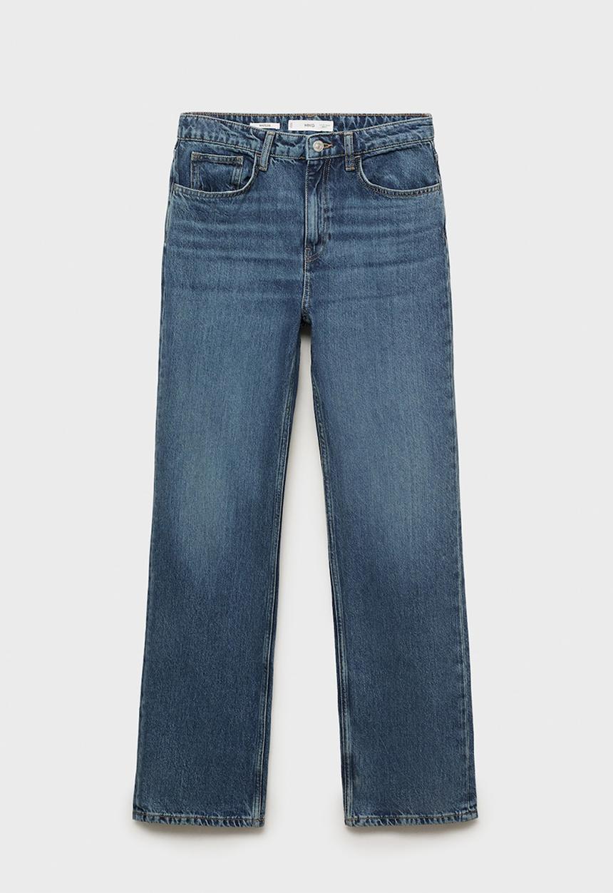 MANGO - Jeans matilda - denim blue