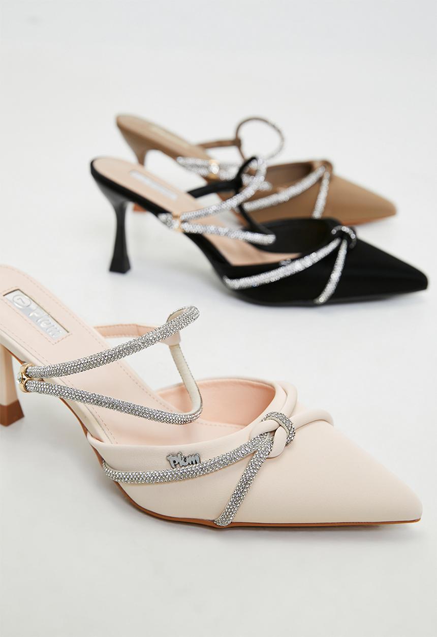 Plum - Henna Closed Toe Ankle Strap - neutral 