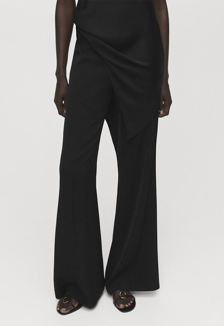 MANGO - Trousers harry -  black