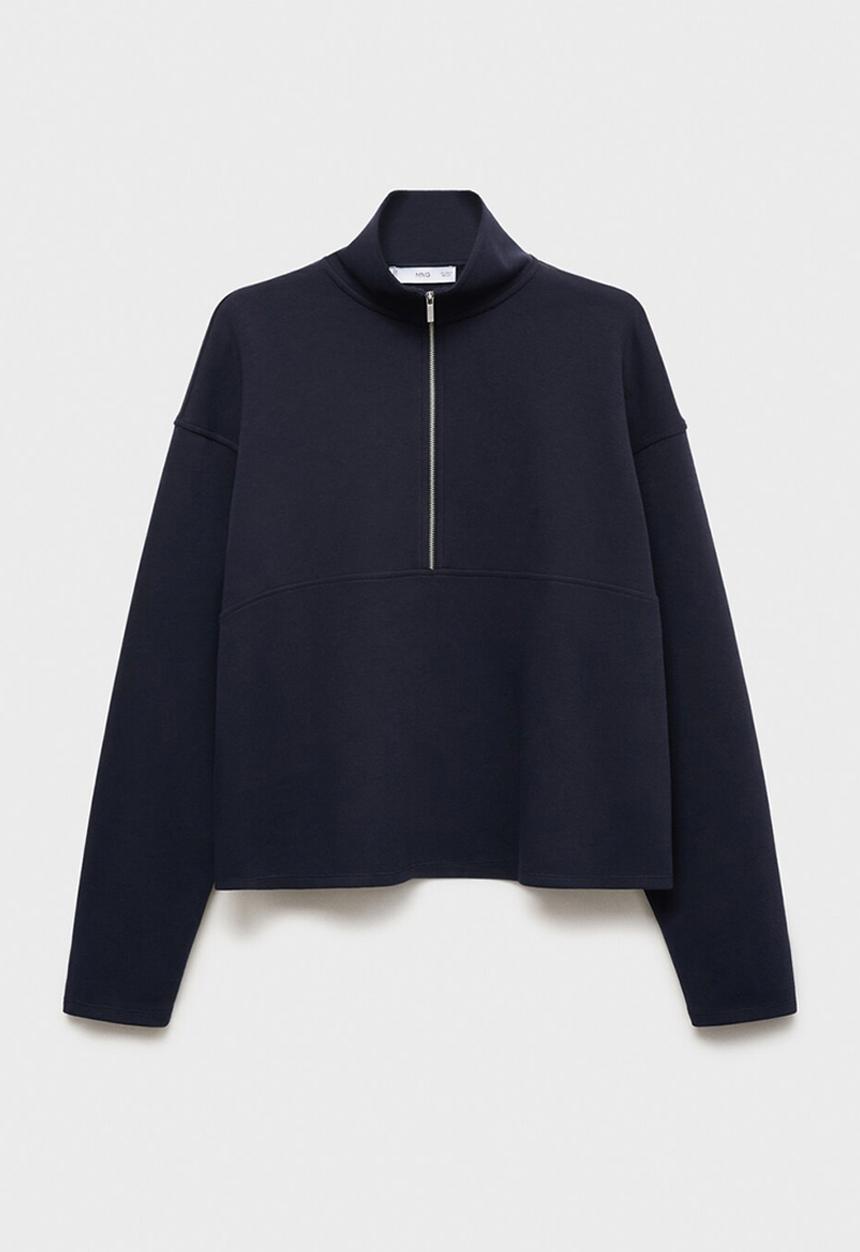 MANGO - Sweatshirt picol - midnight navy