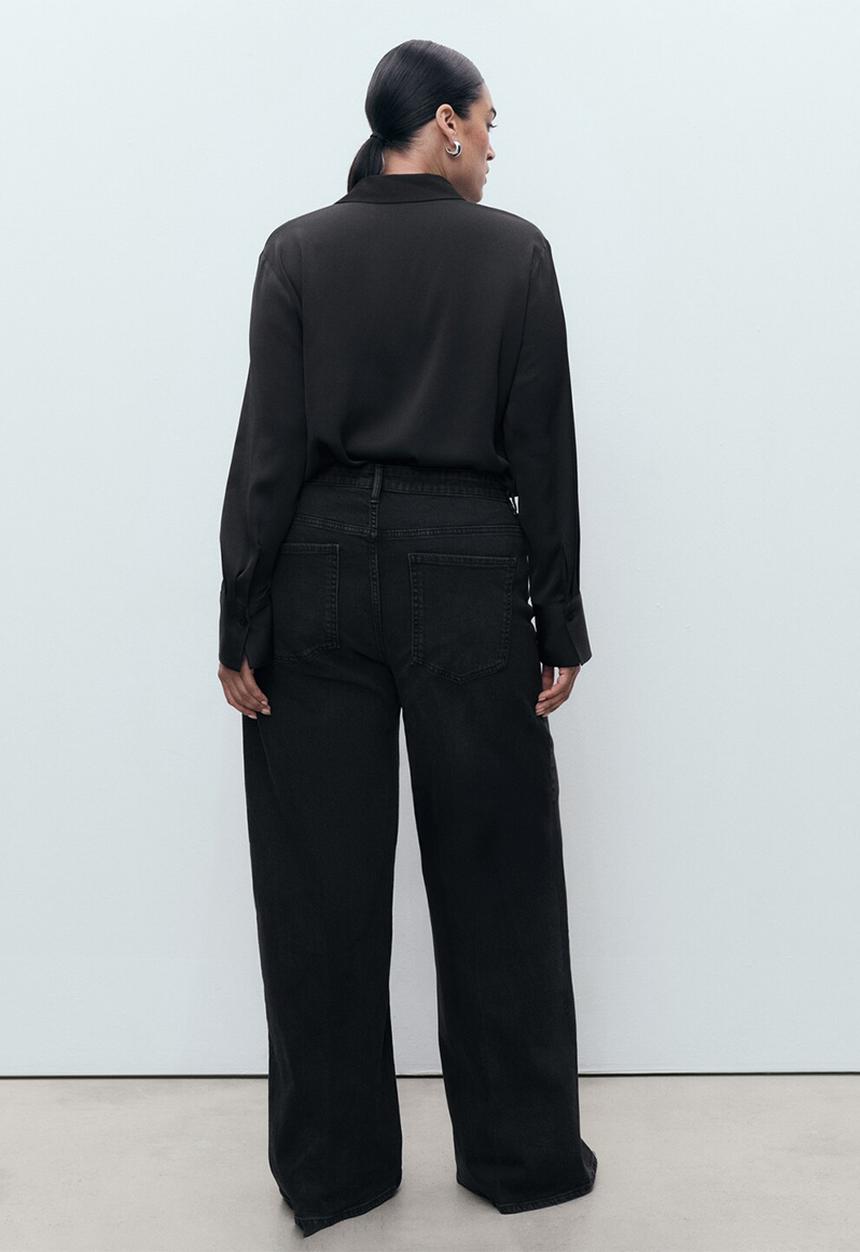 MANGO - Jeans elise - open-grey