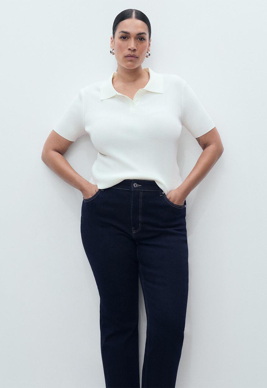 MANGO - Jeans sienna - open blue