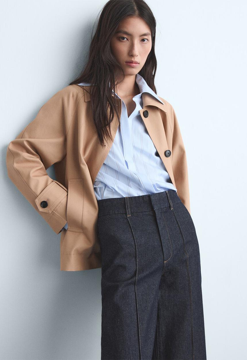 MANGO - Jeans paloma - open blue