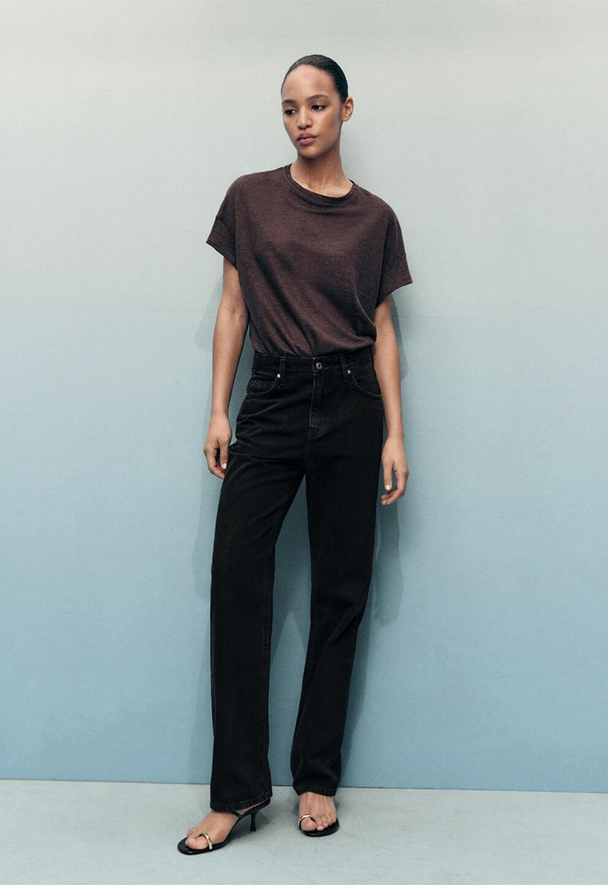 MANGO - Jeans violeta - denim blue