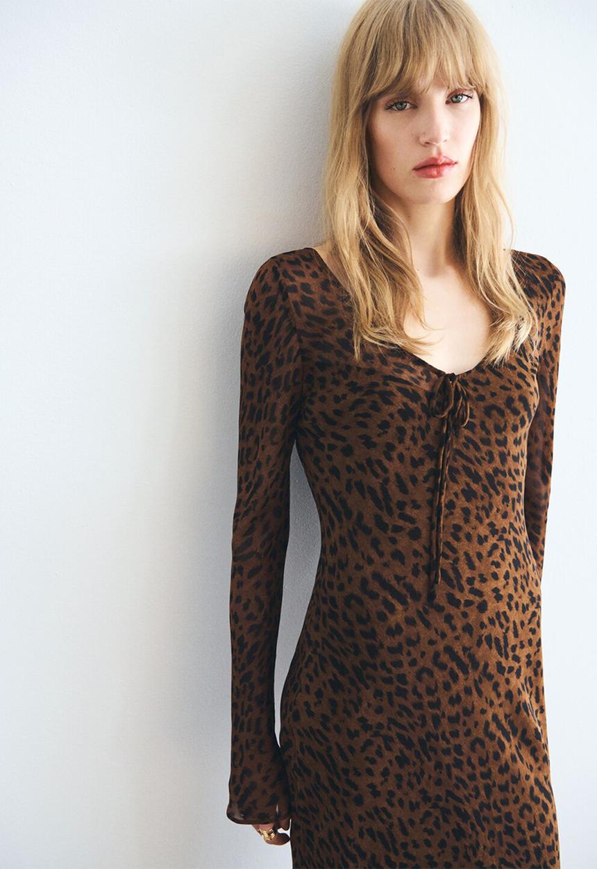MANGO - Dress valeria -  black