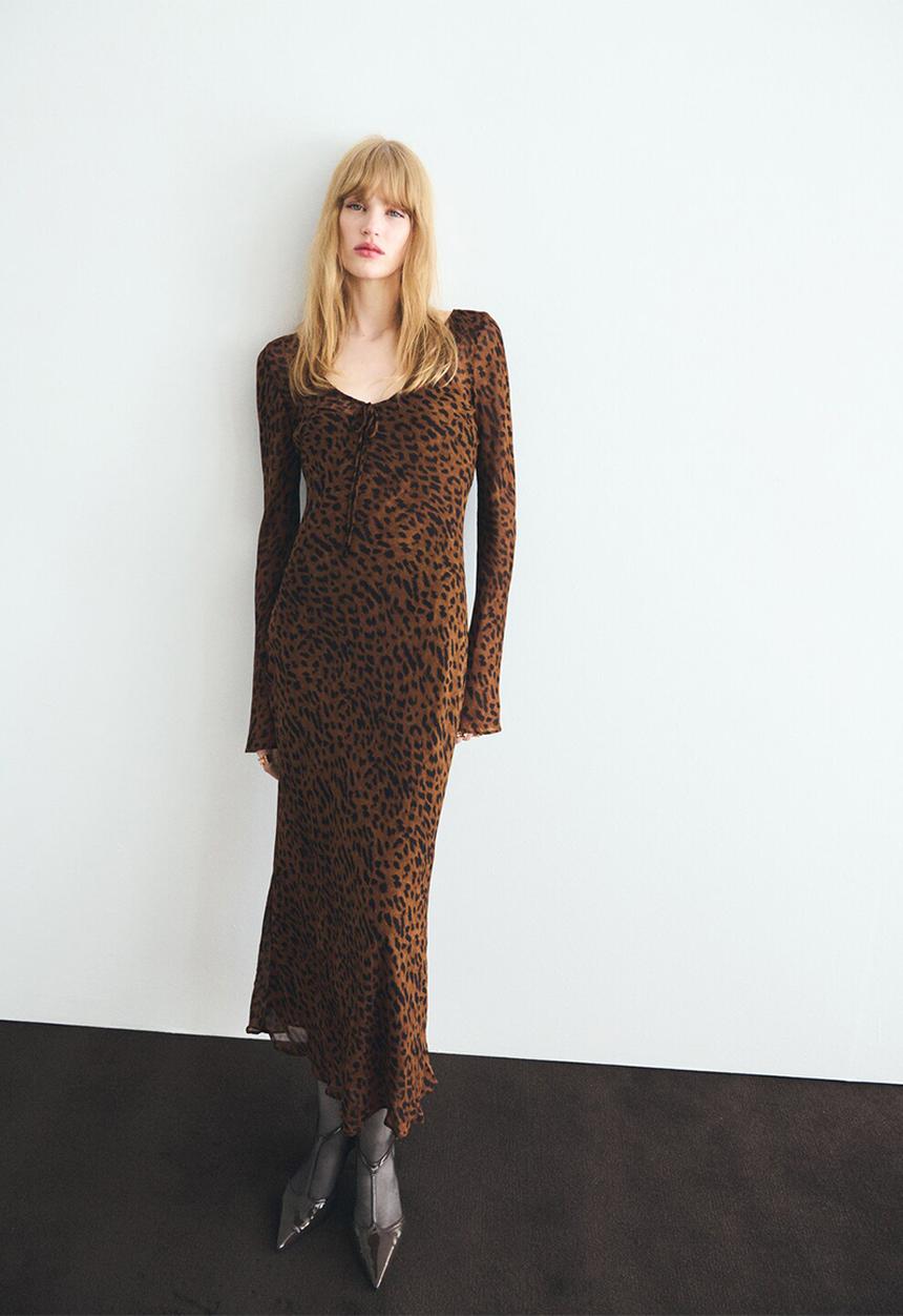 MANGO - Dress valeria -  black
