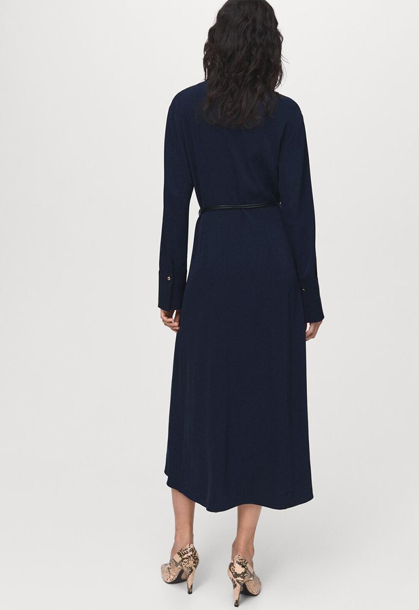 MANGO - Dress cadet - midnight navy