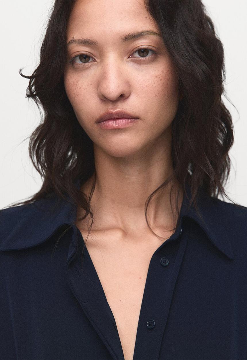 MANGO - Dress cadet - midnight navy