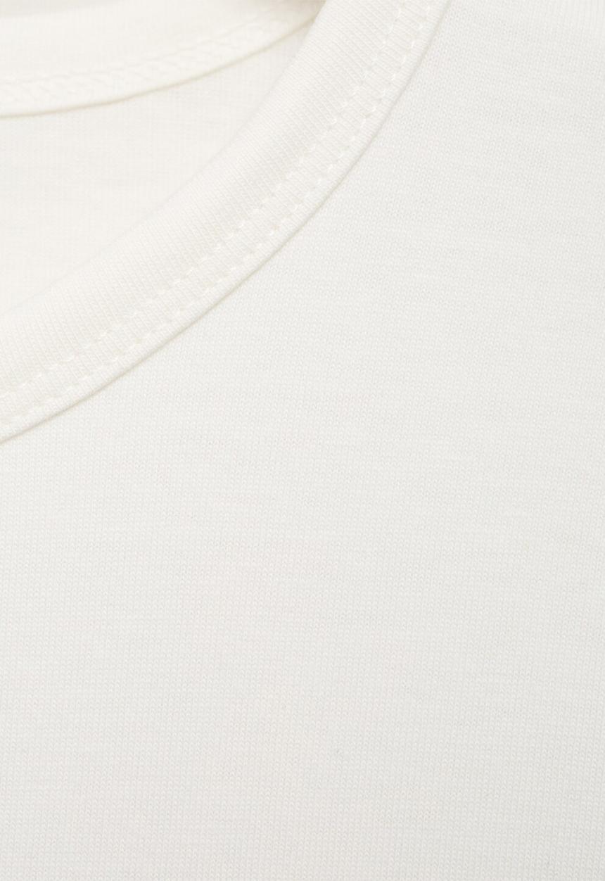 MANGO - T-shirt ilustra  -  white