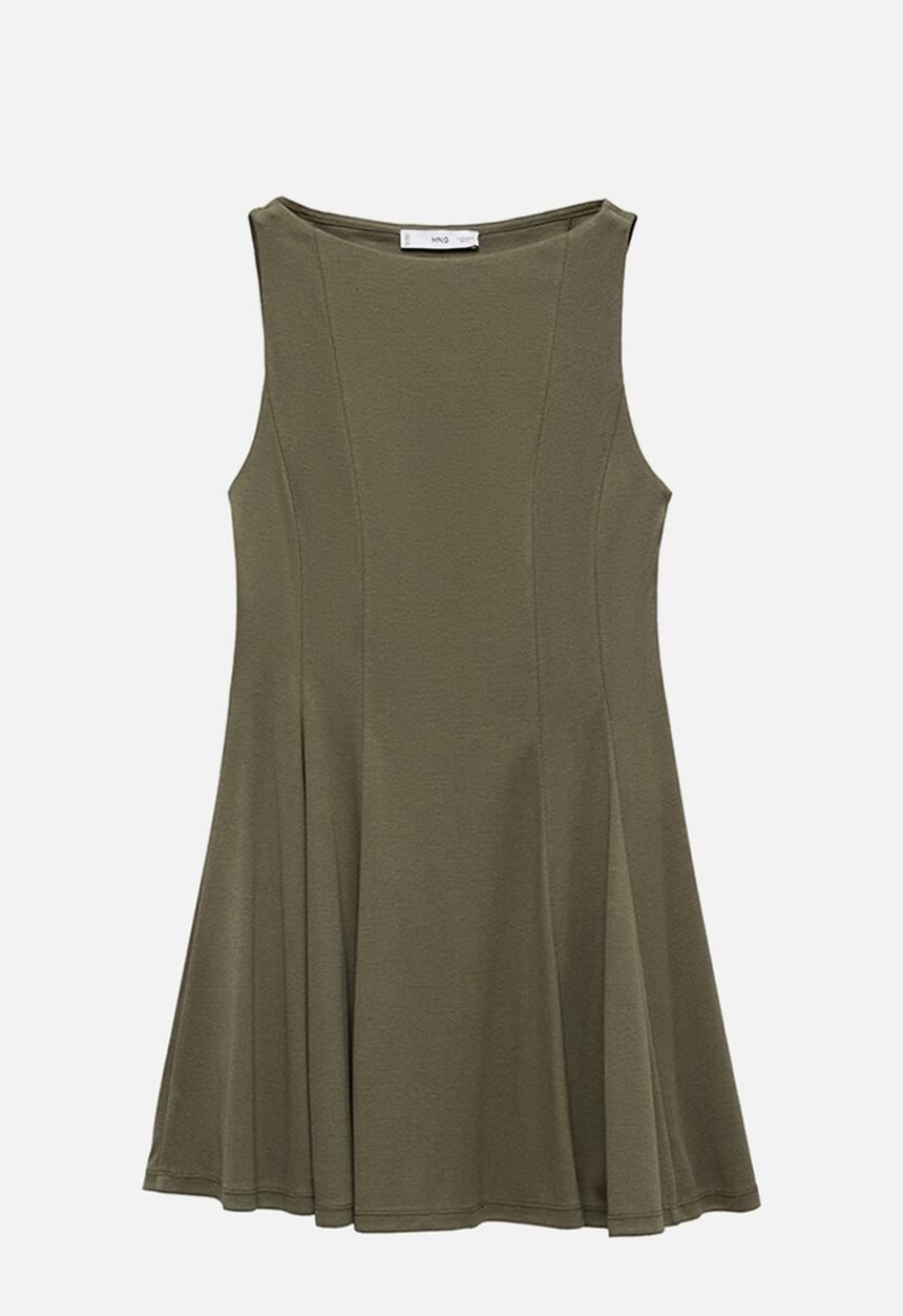 MANGO - Dress sicily - khaki