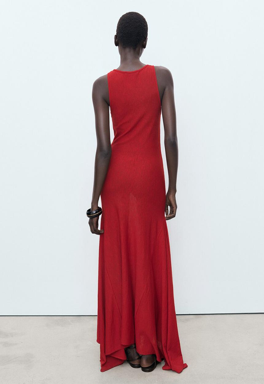 MANGO - Dress marisa -  red