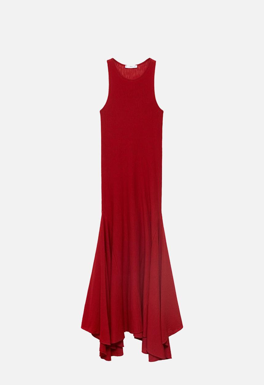 MANGO - Dress marisa -  red
